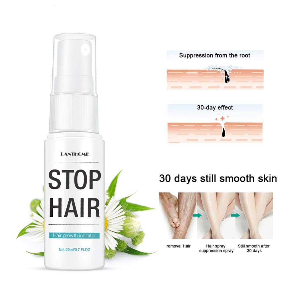 Buy Natural Hair Growth Inhibitor Spray Permanent Stop Hair Growth Hair