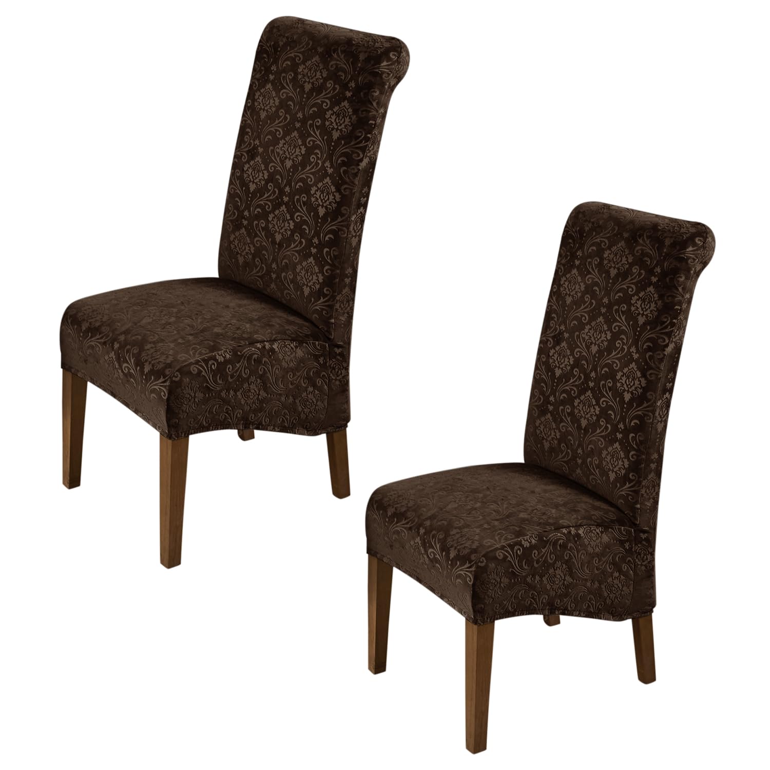 Velvet Dining Chair Covers - Set of 6 -28