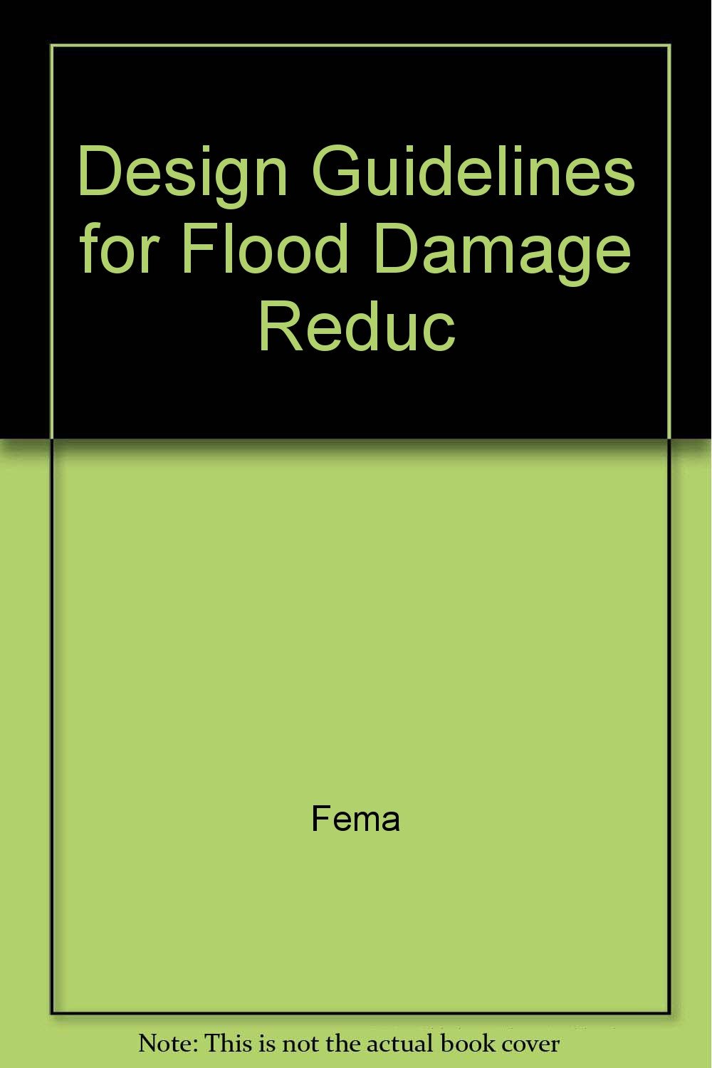 Design Guidelines for Flood Damage Reduc: Fema: Amazon.com: Books