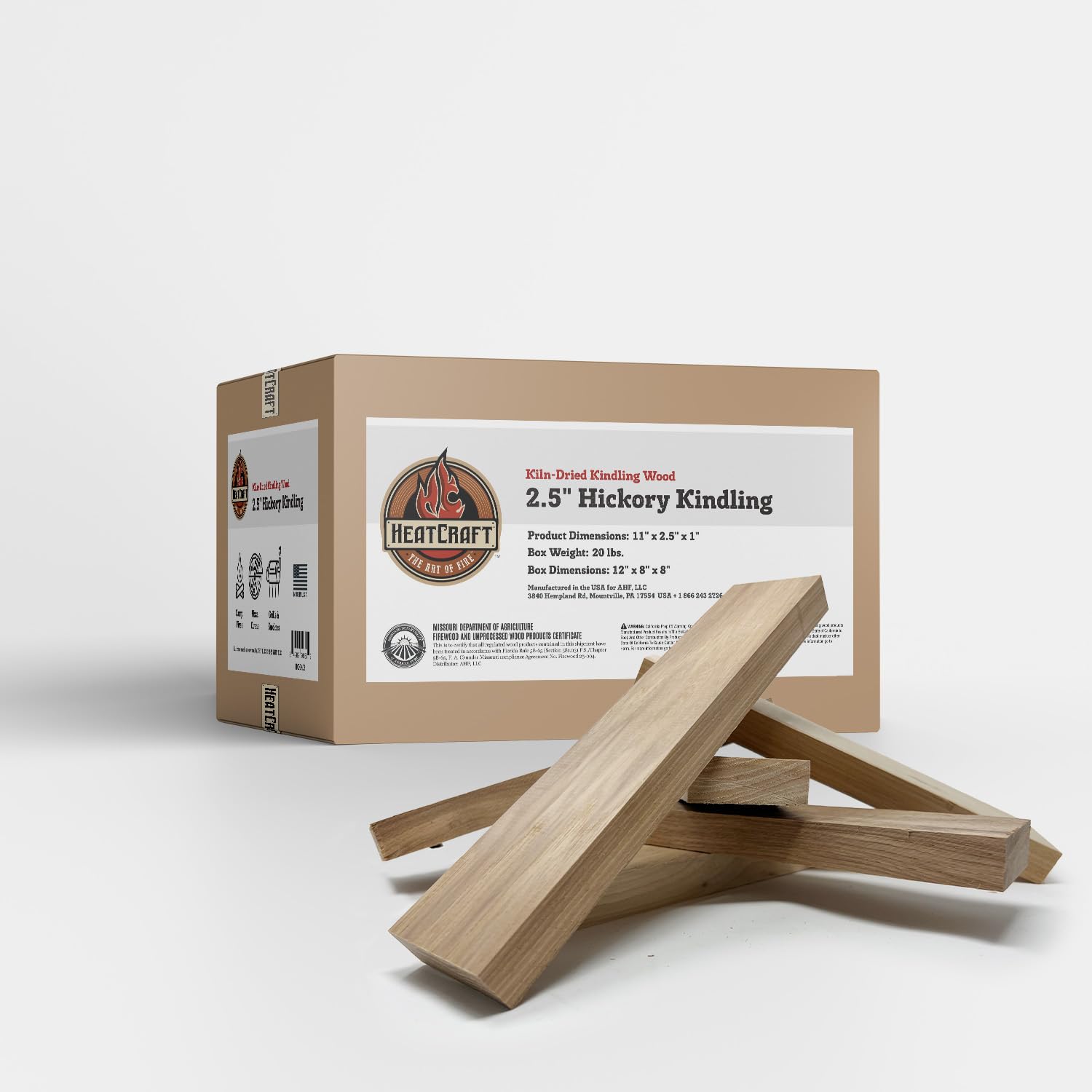 Amazon.com: Heatcraft Premium Kiln Dried Wood Kindling for Pizza