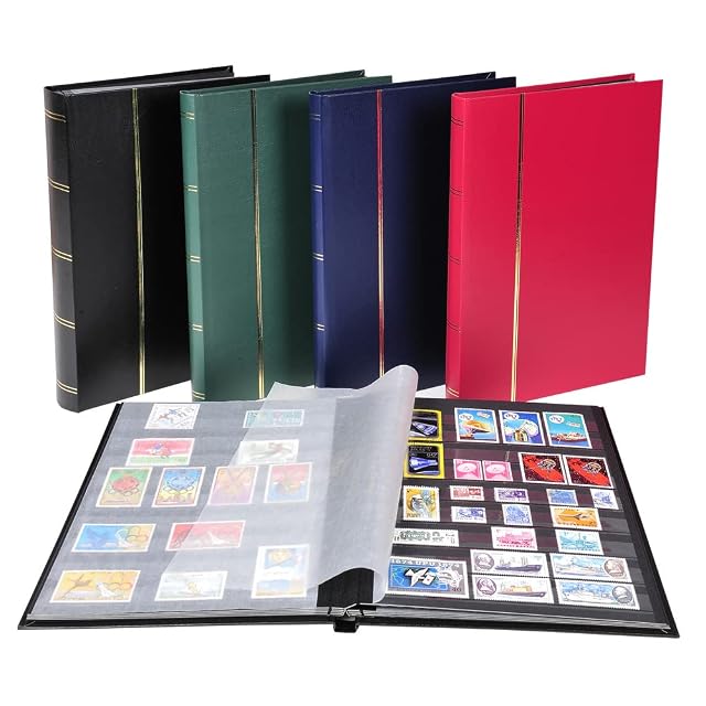 Foto 6 de 7 de Album de timbres 16 pages simili cuir - 22,5x30,5cm