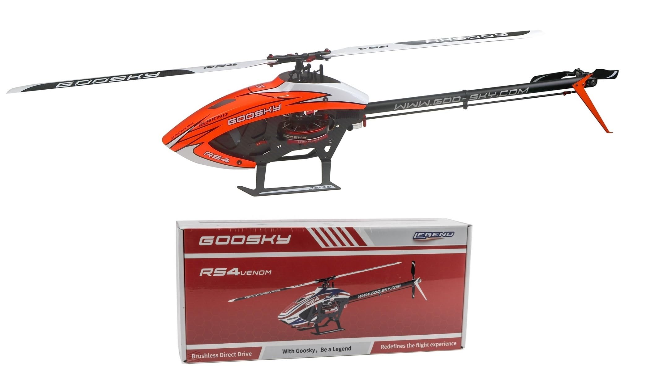 Amazon.com: Helidirect Goosky Legend RS4 Venom 380 Class Combo