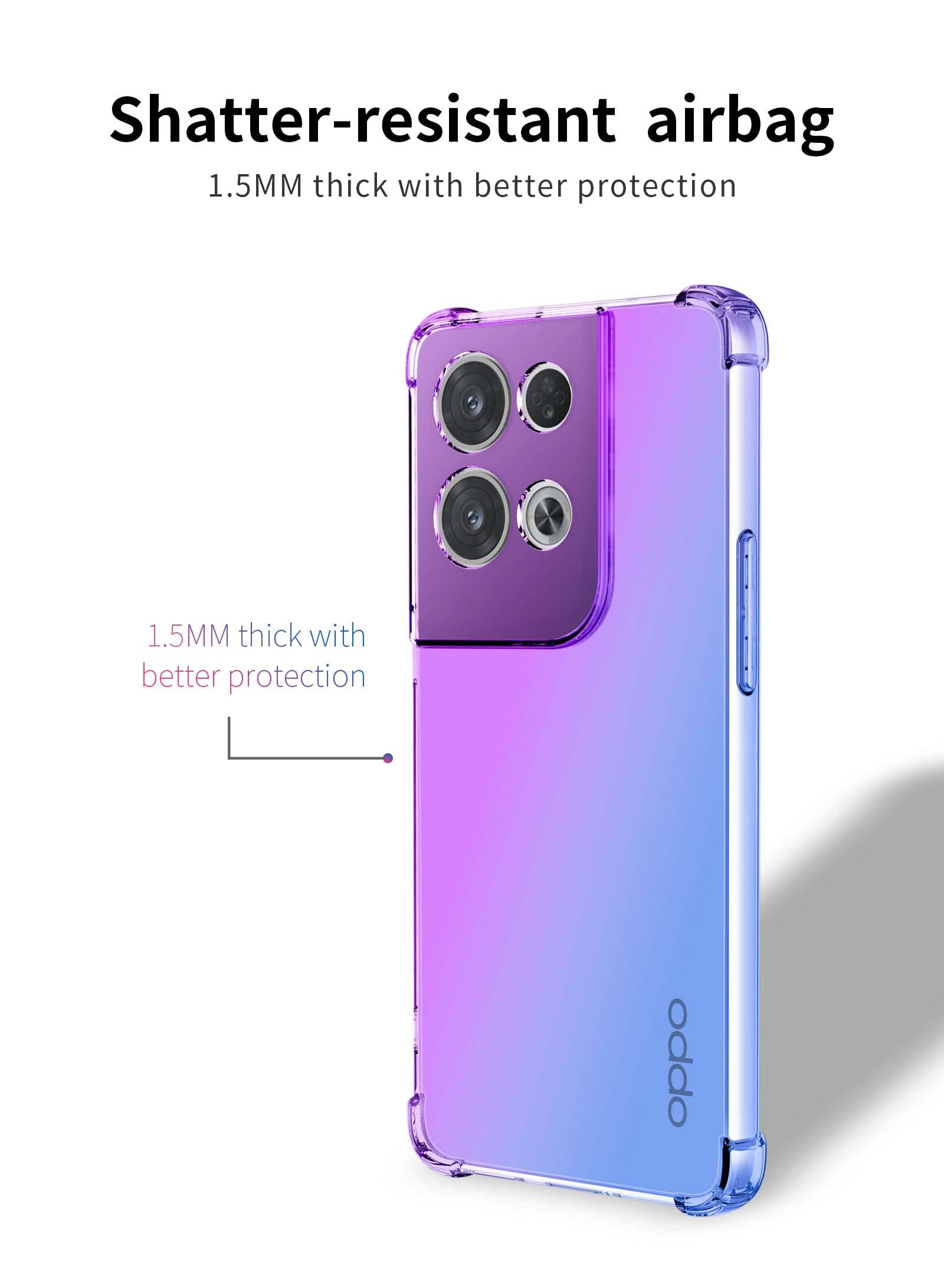 Cover per Reno10 Pro in Policarbonato e TPU | OPPO Store Italia