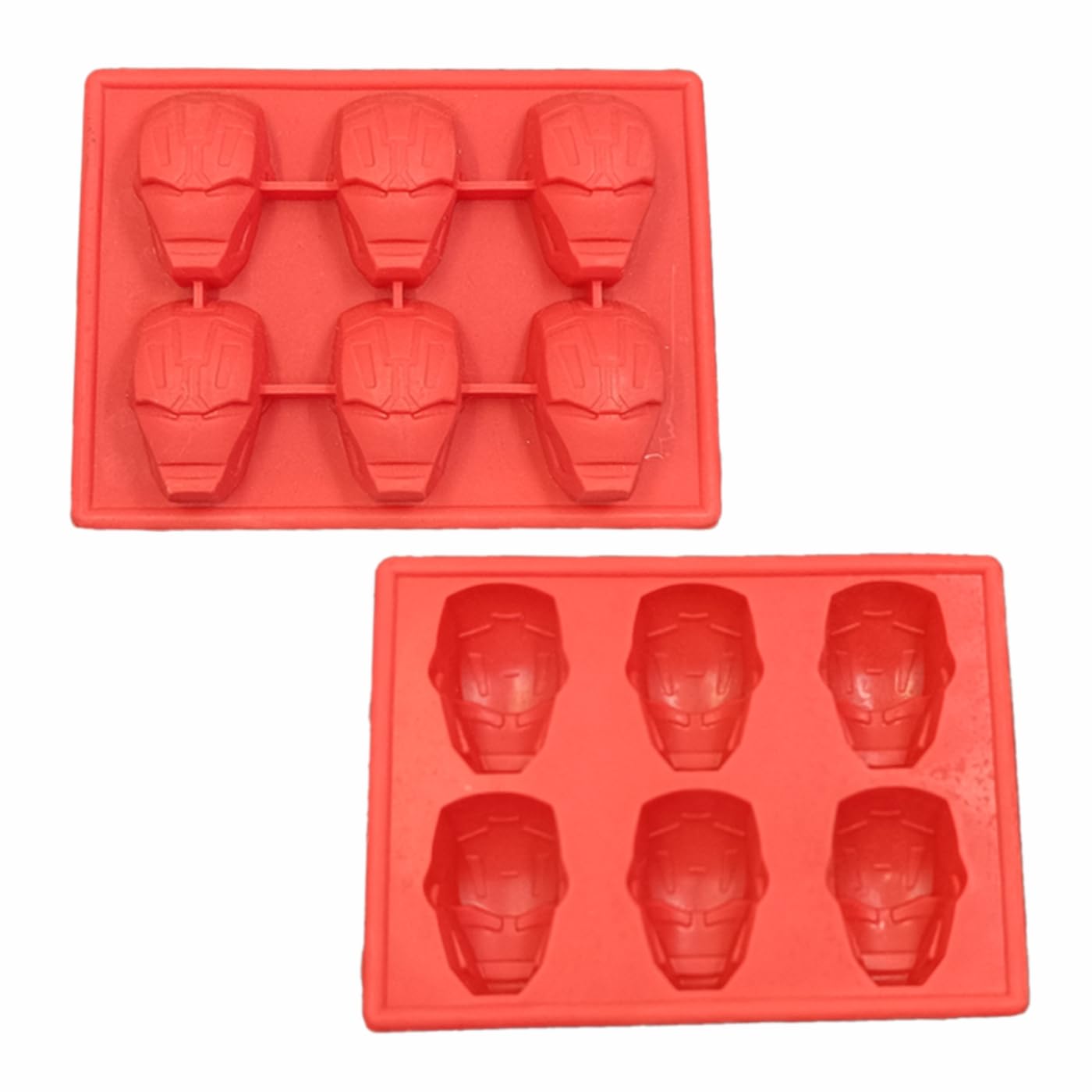 Iron Man Silicone Mould | 6-Cavity Superhero Mold for Chocolate, Ice, Soap, Candles & More | Flexible & Non-Stick Tray | Perfect for Kids Party Favors & DIY Crafts-image-23