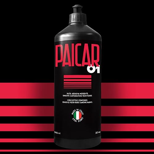 Miniatura 7 de PAICAR - Compuesto de pulido para automóviles, corrección de pintura, detalles, arañazos ligeros a pesados. (04, 8 onzas)