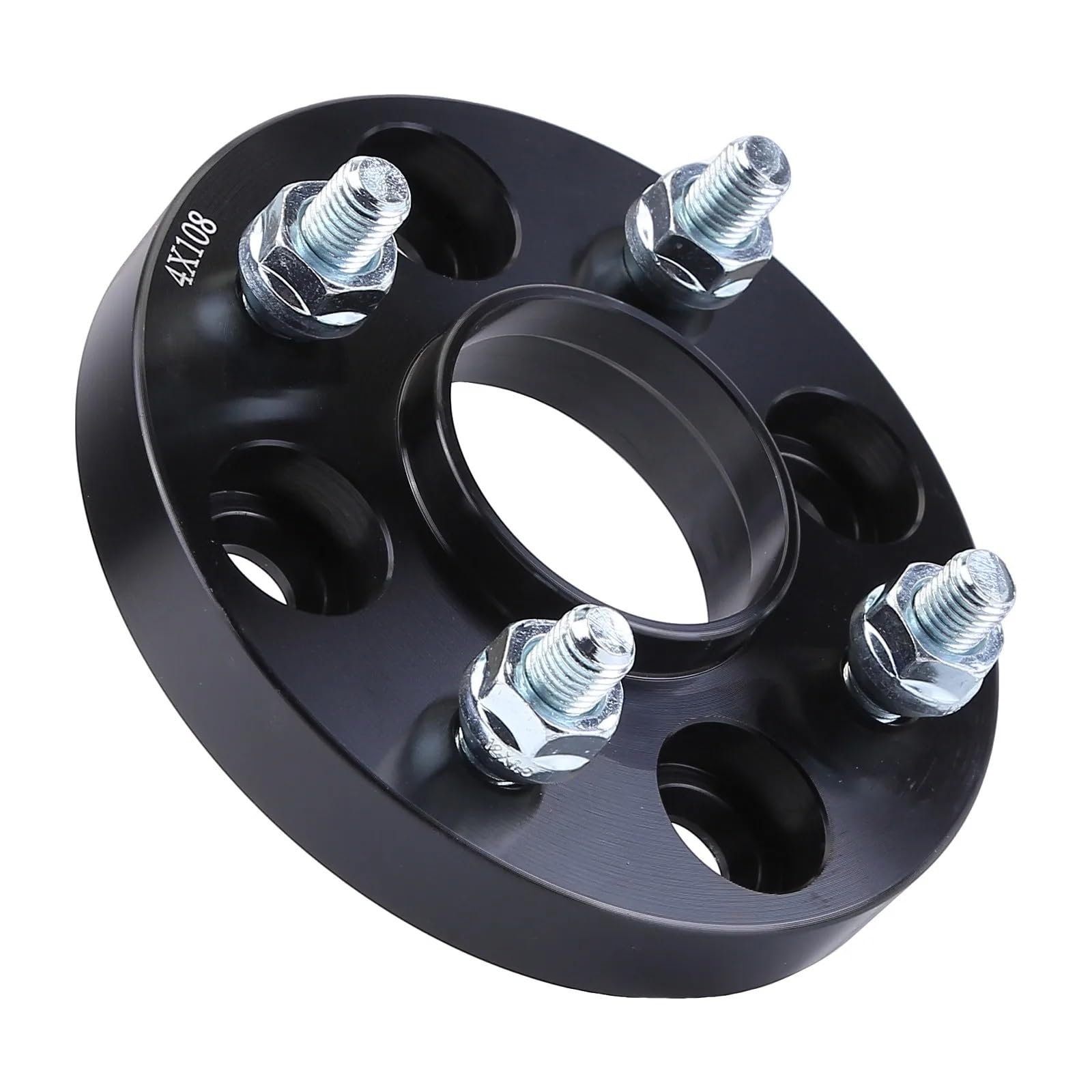 Adaptateurs de roue 20mm, 4 pièces, entretoises hubcentriques à bride 4x108mm avec alésage 63.4mm compatibles pour focus pour fiesta