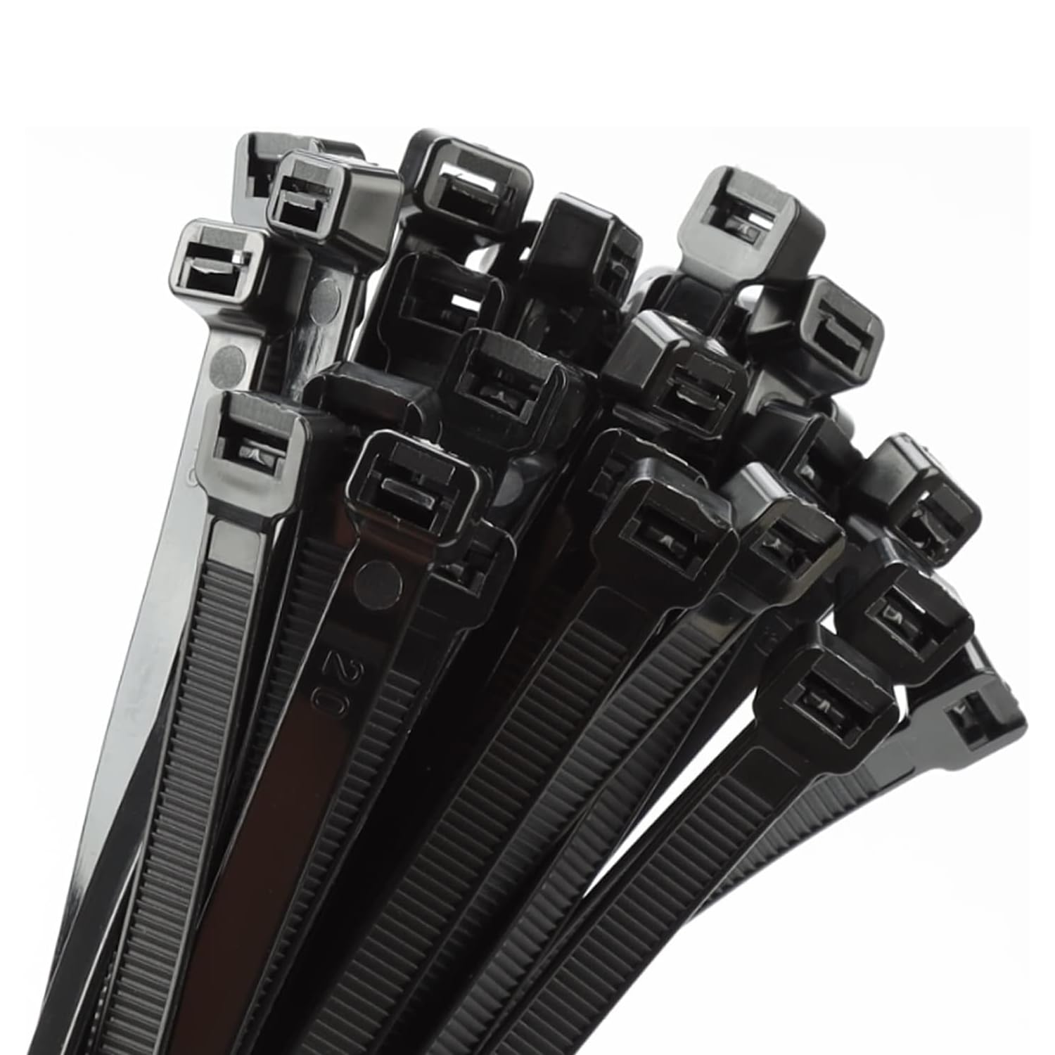 Armpow 100 fascette stringicavo larghezza 450 mm x 9 mm – 80 kg resistenza alla trazione – resistente ai raggi UV – Grandi fascette per la gestione dei cavi Armpow 100 fascette stringicavo larghezza 450 mm x 9 mm – 80 kg resistenza alla trazione – resistente ai raggi UV – Grandi fascette per la gestione dei cavi