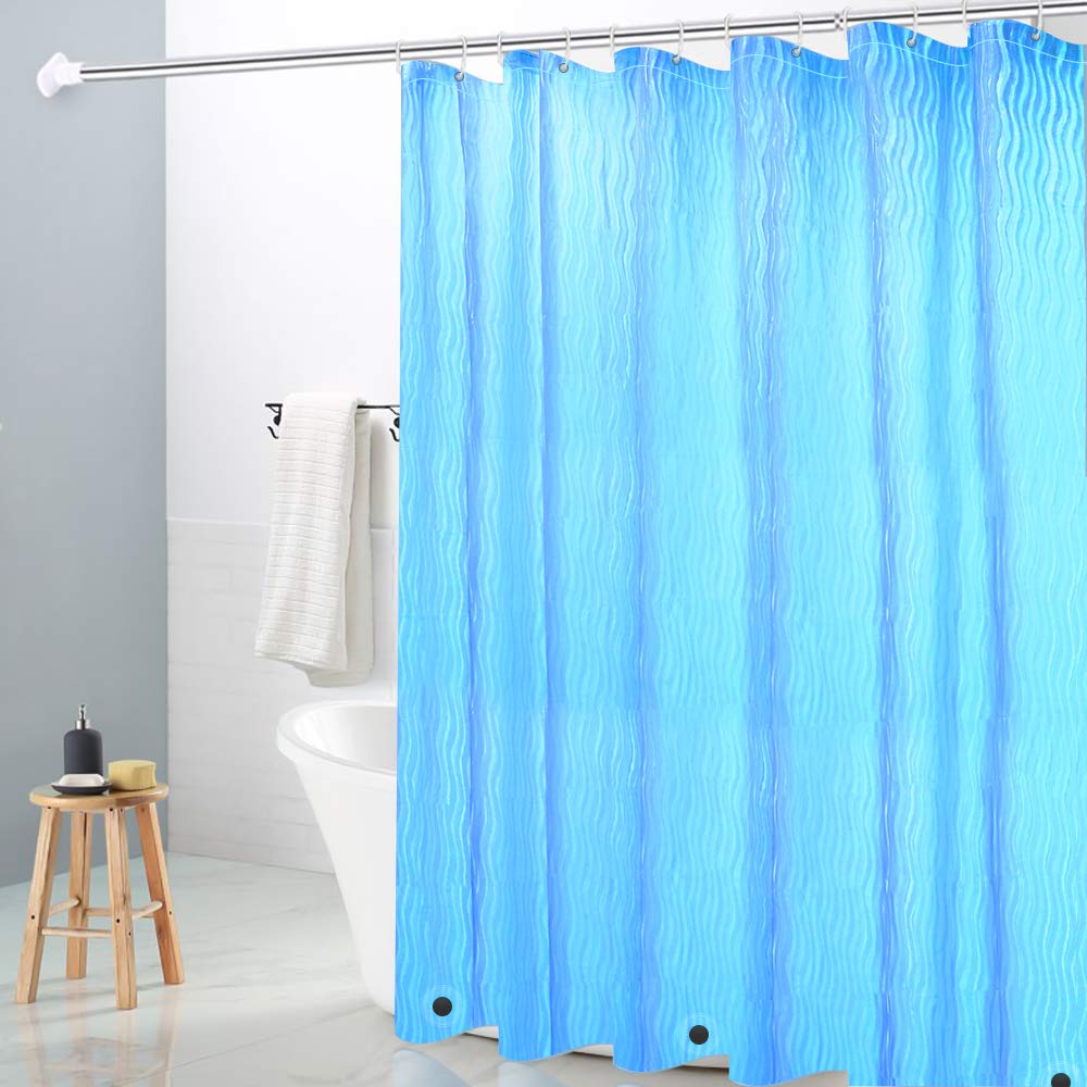 Buy Clear Shower Liner with Wimaha Plastic Shower Curtain