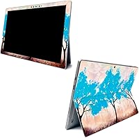 Vista 5 de MightySkins Skin para Microsoft Surface Pro 7 – Blue Reborn Funda protectora de vinilo duradera y única Fácil de aplicar, quitar y cambiar