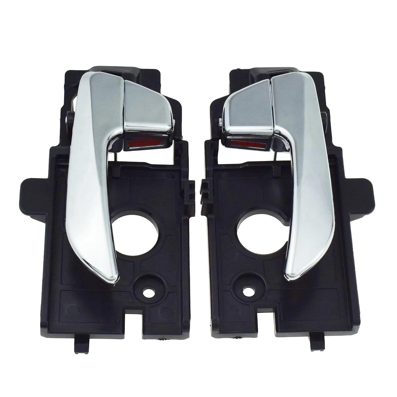 NMJLQW Car Interior Inside Door Handle for Hyundai I10 for Grand X 2014-2018(2pcs Rear Left Right)