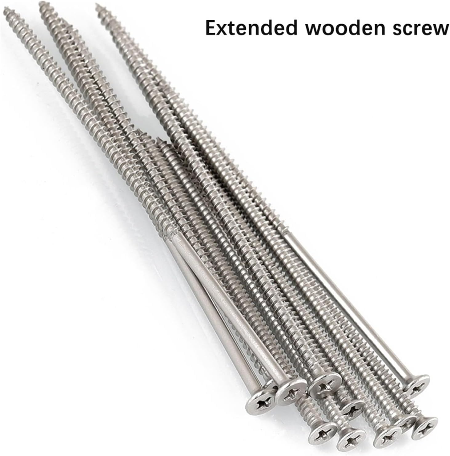 Tornillos de cubierta cabeza plana acero inoxidable 304