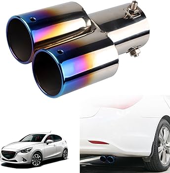 Amazon | マフラー カッター 2本出し マツダデミオ DJ系 2014年9月