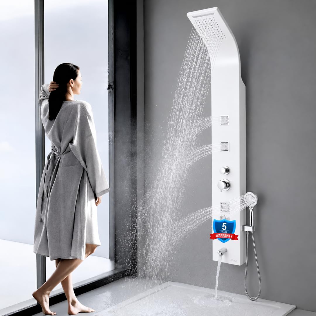 Jaaz Imperial Shower Panel - Willet Steel -8