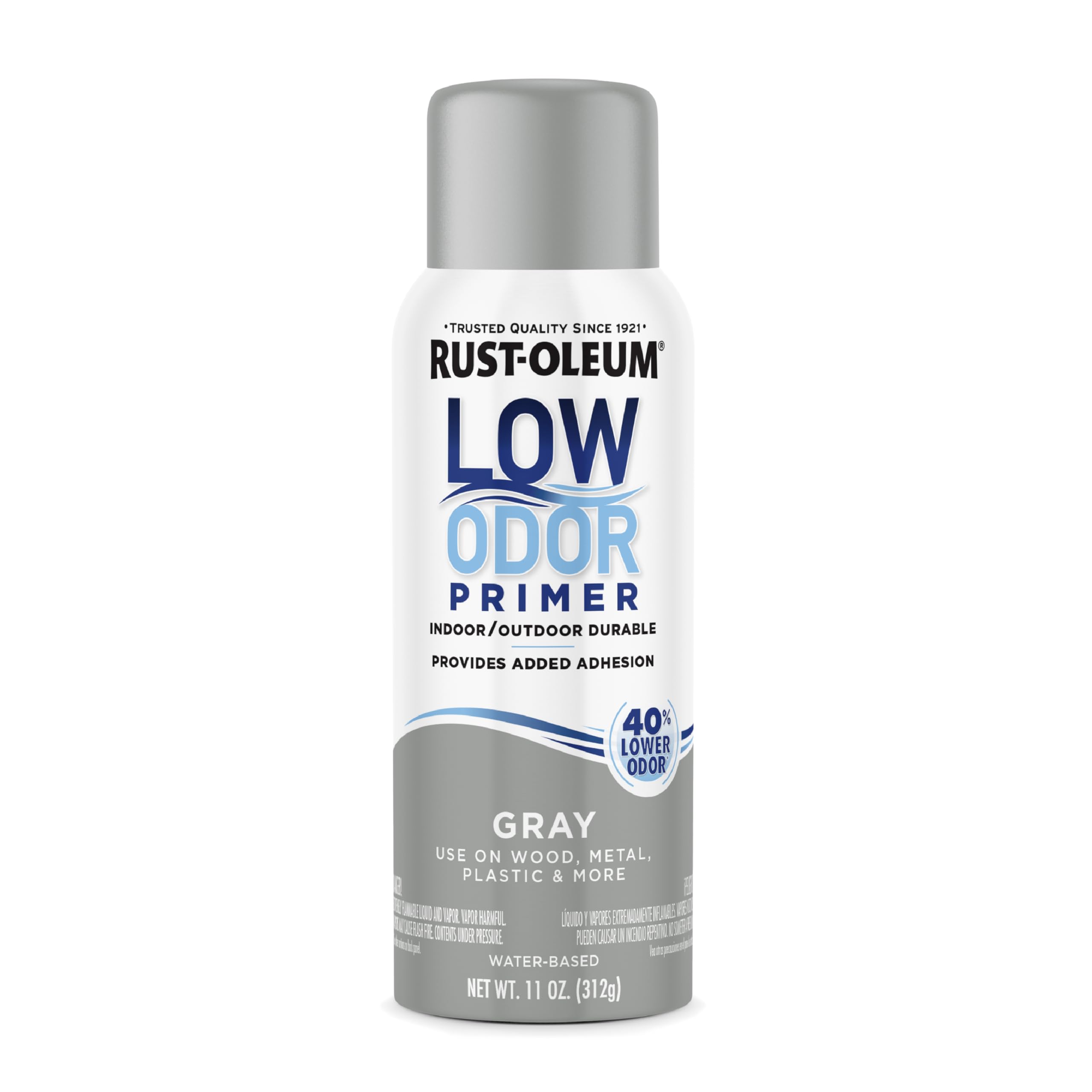 Rust-Oleum Low Odor Premium Spray Primer, Gray
