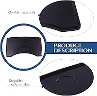 Vista 4 de EXCEART - Bandeja desmontable para silla de ruedas con soporte para vasos de mesa, accesorios de escritorio extraíbles y portátiles para comer