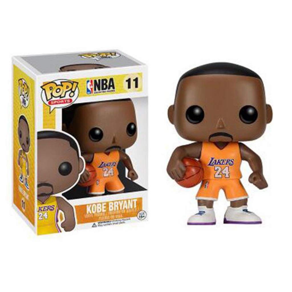 ZRY Kobe Bryant jersey 24 :pop! Mamba Out It's one of the ways fans remember him PVC Figure Souvenir size:10cm