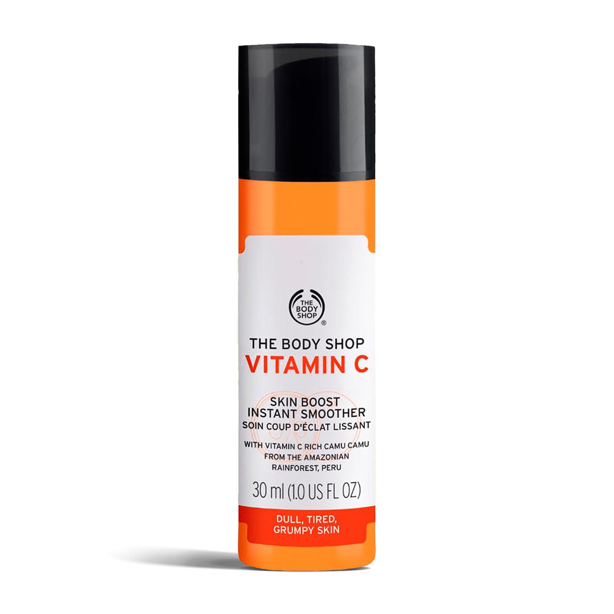 The Body ShopVitamin C Skin Boost Instant Smoother (1x 30ml), Radiance-Boosting Primer, For Dull, Tired-Looking Skin, Silky-Smooth Texture, Enriched with Vitamin C & Camu Camu, For All Skin Type