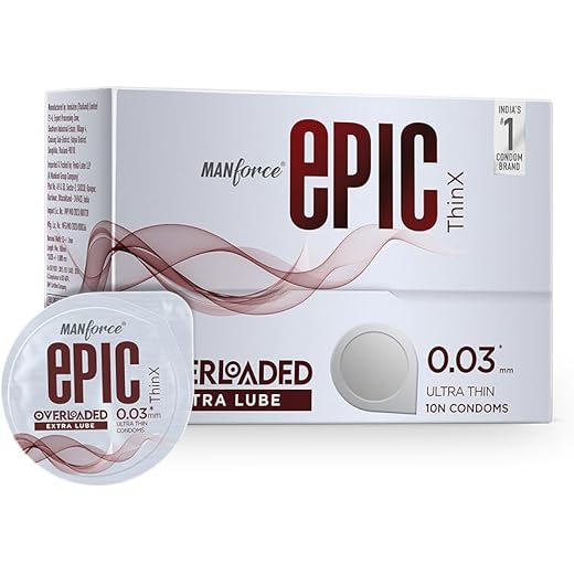 Manforce Epic ThinX Ultra Thin Condoms 10 Pcs