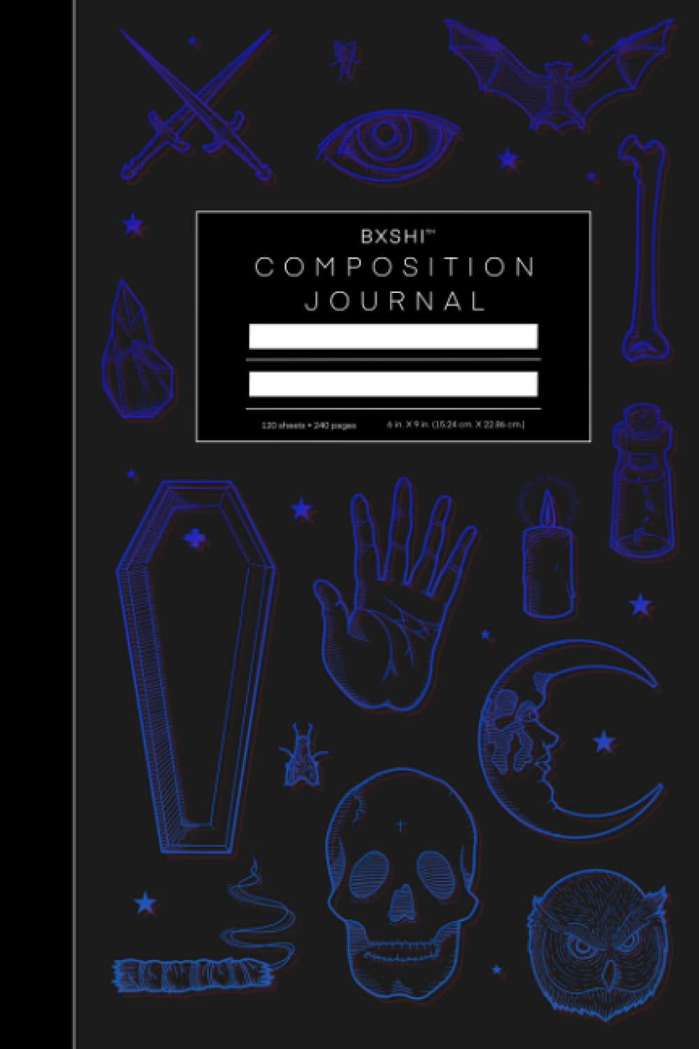 Bxshi Media Blue Witchcraft: Composition Journal / Notebook