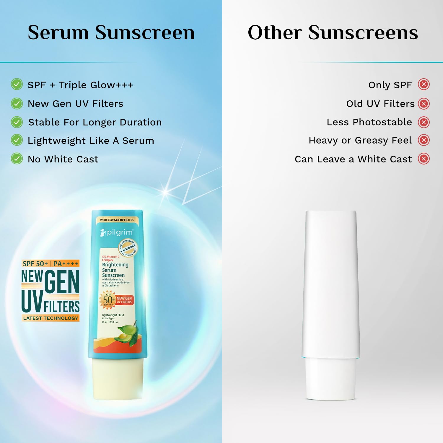 5% Vitamin C Complex Brightening Serum Sunscreen thumbnail 5