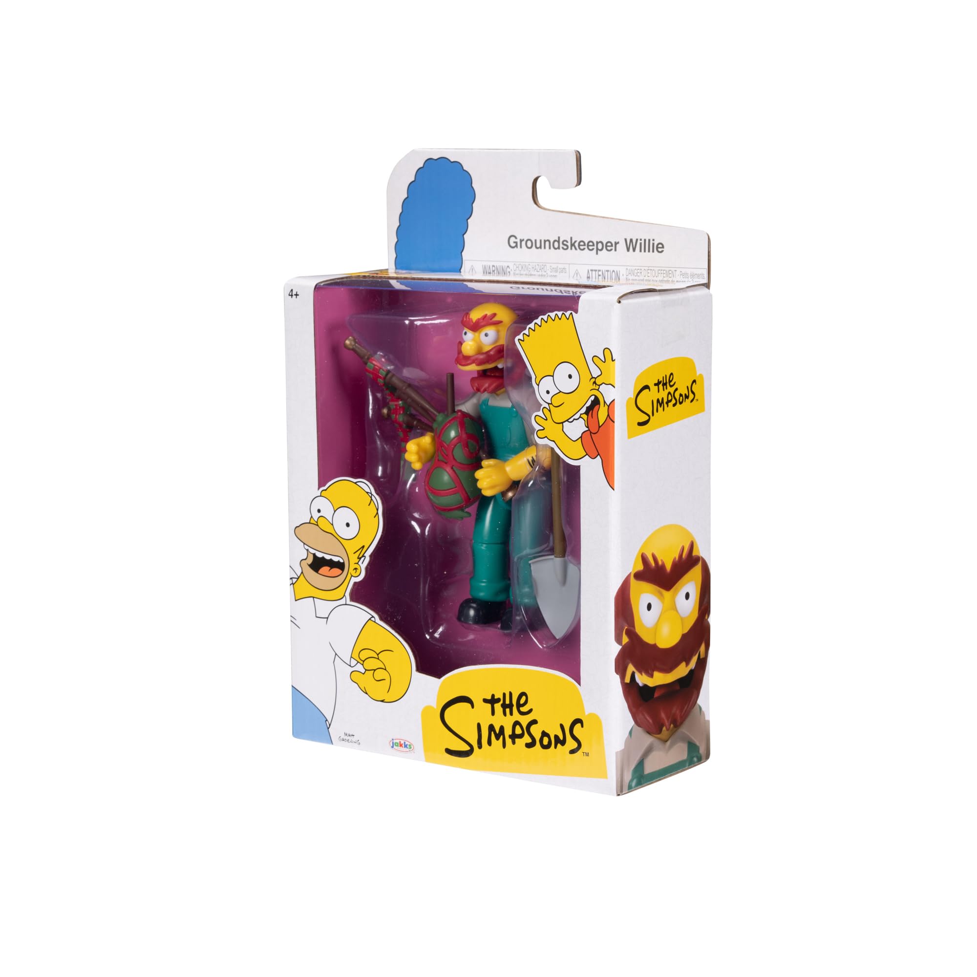 The Simpsons Groundskeeper Willie 5" / 12.7cm Collectible Action Figure by JAKKS Pacific - Image 4