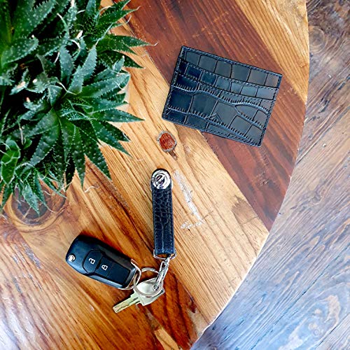 STEALTH Wallet - Minimalistische RFID-blokkerende Kaarthouder - Slanke Lederen Bank- en Creditcardhouders in… - Image 5