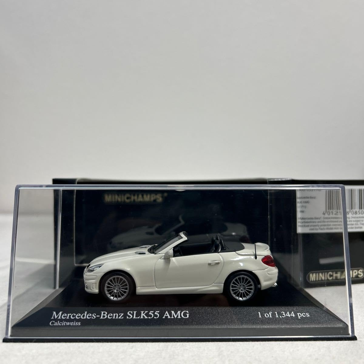 Amazon | MINICHAMPS 1/43 Mercedes Benz SLK55 AMG R171 White