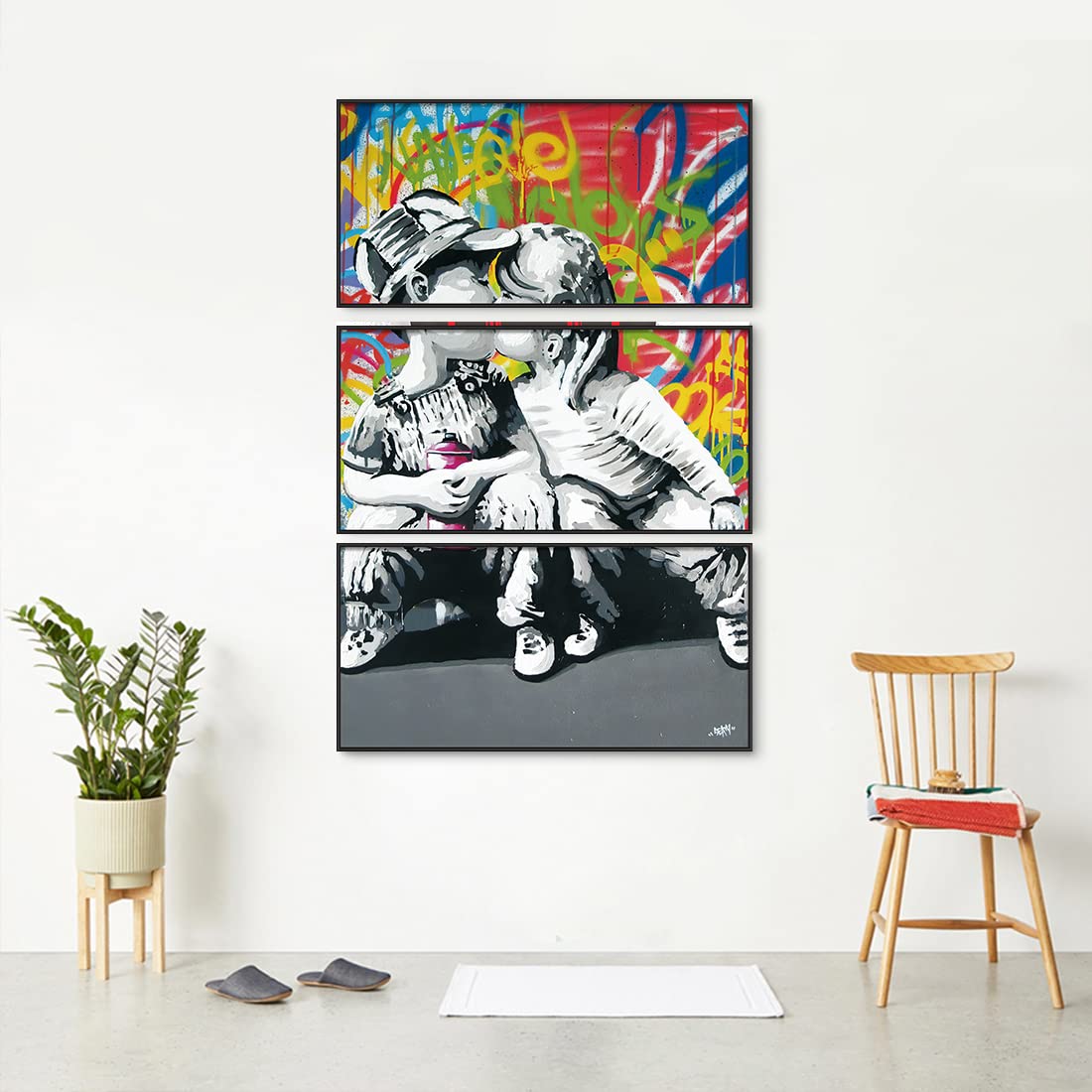 楽天市場】アートポスター Banksy (バンクシー) Laugh Now インテリア