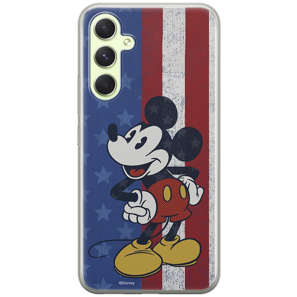 ERT GROUP mobile phone case for Samsung A54 5G original and officially Licensed Disney pattern Mickey 021 optimally adapted to the shape of the mobile phone, case made of TPU