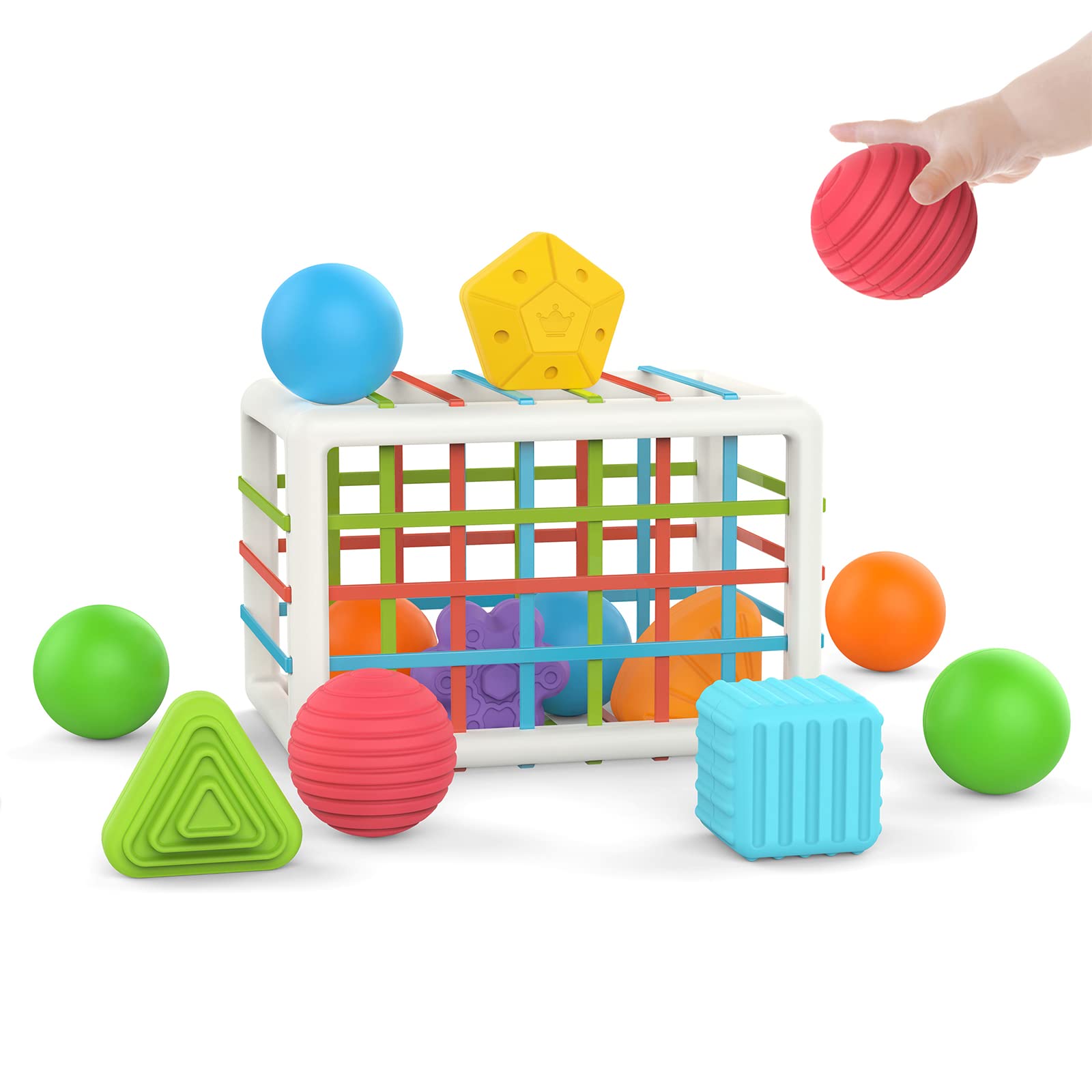 Spielzeug ab 1 Jahr,Montessori Spielzeug ab 1-3 Jahre Baby Spielzeug Kinder Spielzeug Lernspiele ab 1 2 3 Jahre Geschenke Mädchen Junge 1-3 Jahre