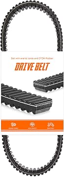 CVT Carbon Drive Belt for Arctic Cat 650, Suzuki LT-A400F Eiger/KingQuad, Kawasaki KFX700/KRF750 Teryx/KVF360 Prairie/KVF650 Brute Force/KVF750 Brute Force, Replace for 27601-38F00 59011-0003 19G3218