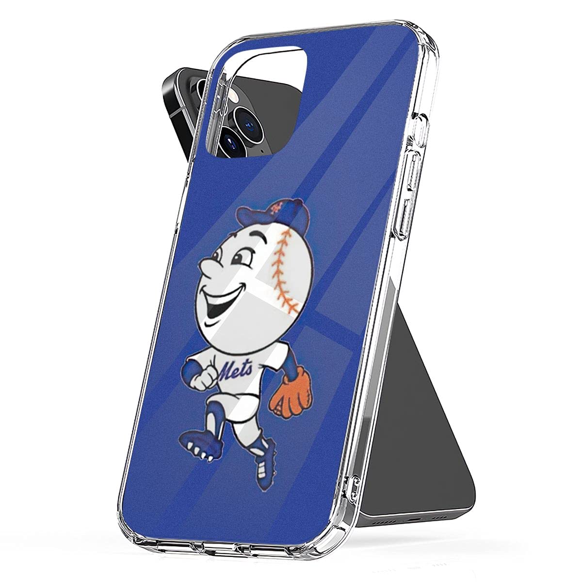 CustomPhone Case Cover Compatible with iPhone Samsung New 14 Merch 7 Mets 13 York 12 8 X Xr 11 Pro Max Se 2020 Scratch Accessories Waterproof Transparent