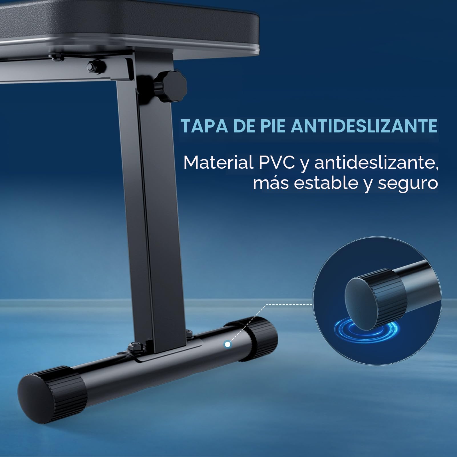 Banco de Pesas Musculacion Plano Plegable, Capacidad de Carga Extrema 300 KG, Banco de Ejercicios Multiusos de Entrenamiento en Casa el Hogar Para el Entrenamiento del Cuerpo