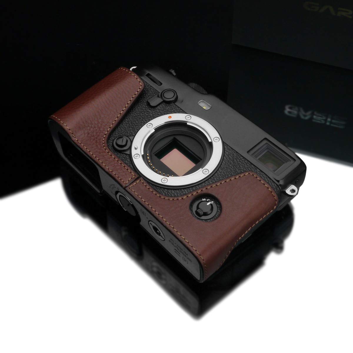 Amazon.com : Gariz XS-CHXP3BR Genuine Leather Half Case for Fuji X