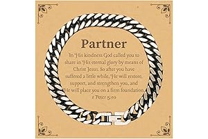 Partner Cuban Link Chain Bracelet - Glory Day Gift Ideas