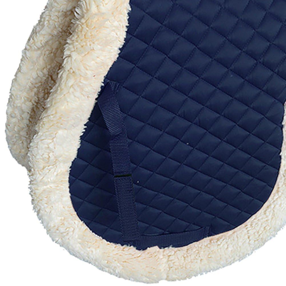 Mantilla Cuadrada De Ante De Felpa - Mantillas Inglesas para Caballos - Equipos Y Accesorios para Equitación Ecuestre