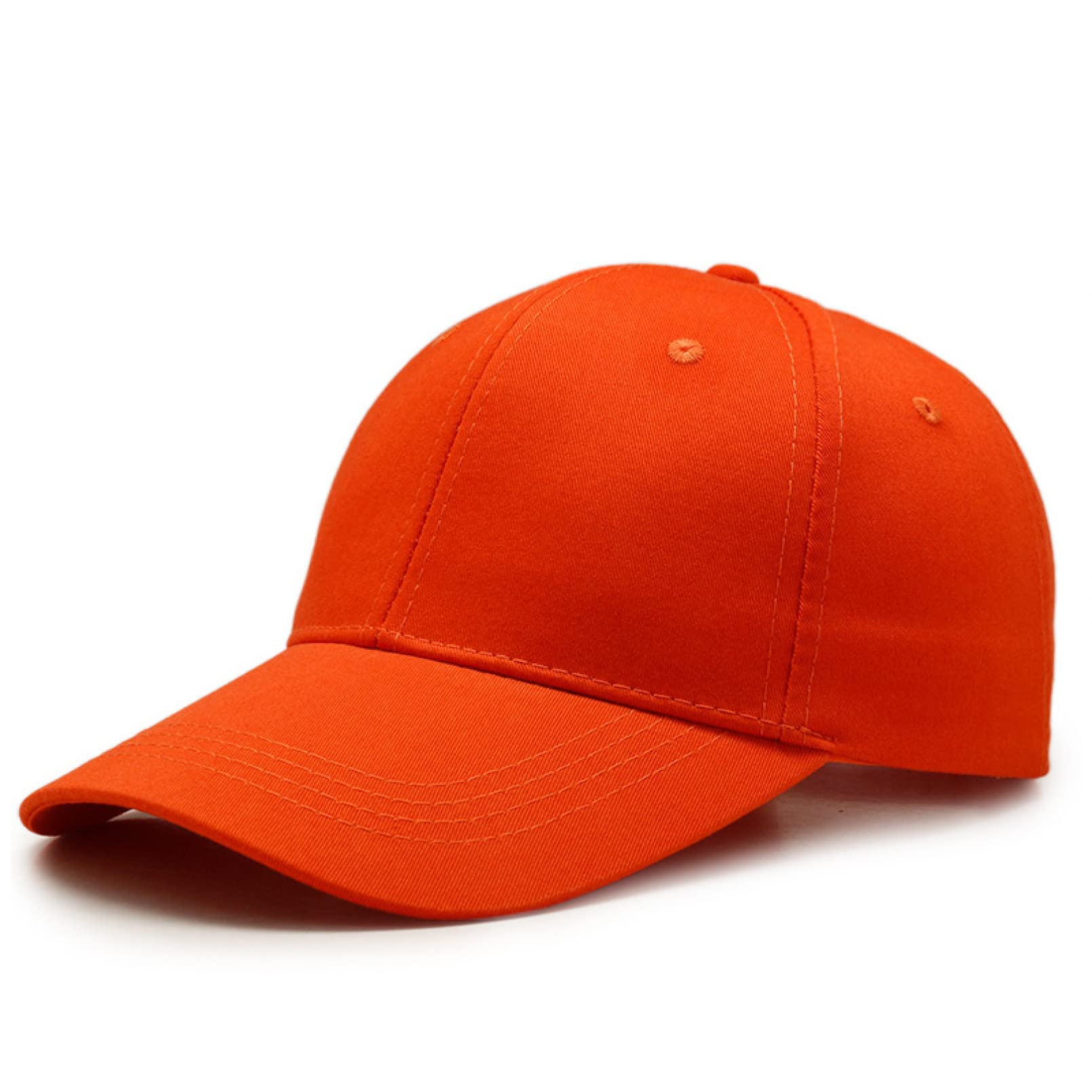 czapka baseballowa Czapka Z Daszkiem Damska Casual Hard Top Solid Color Outdoor Sports Oddychająca Czapka Z Daszkiem Męska Hip Hop Zakrzywione Rondo Kapelusz Przeciwsłoneczny Bawełna