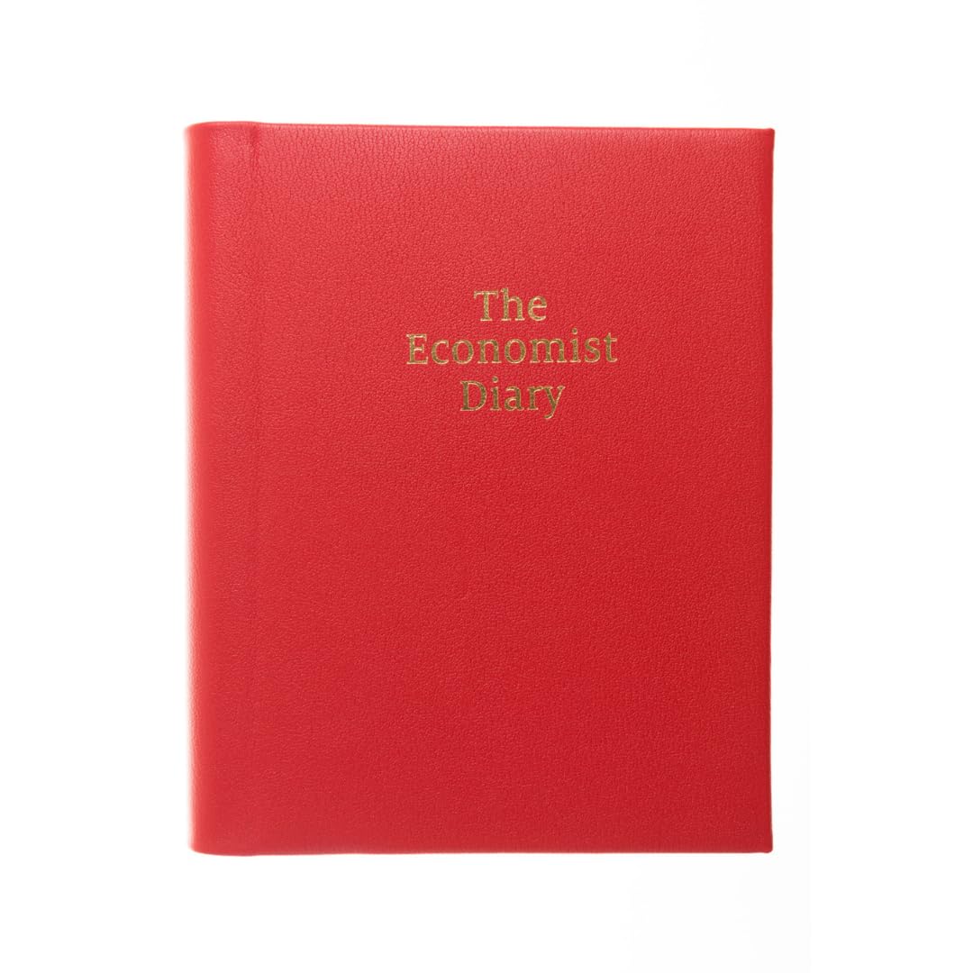 2025 Desk Diary - Week-to-View Planner - Red