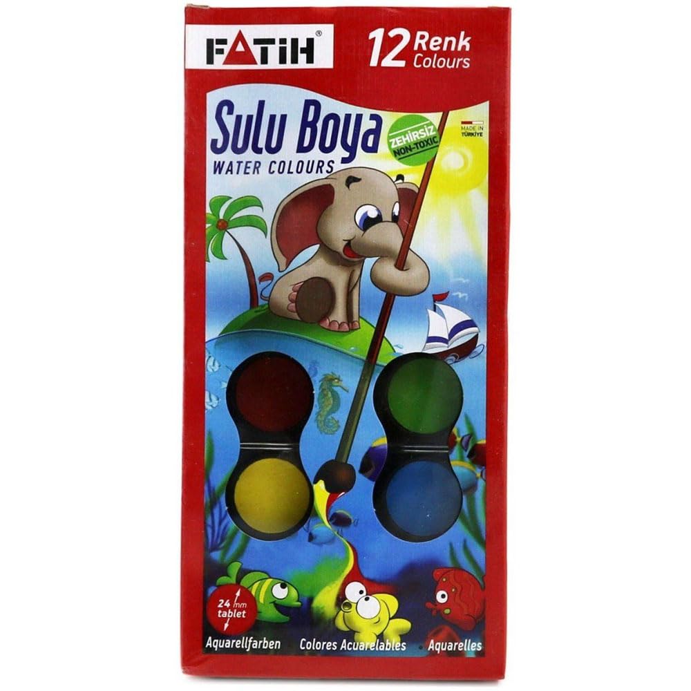 Fatih Jumbo Suluboya 12 Renk Js-12