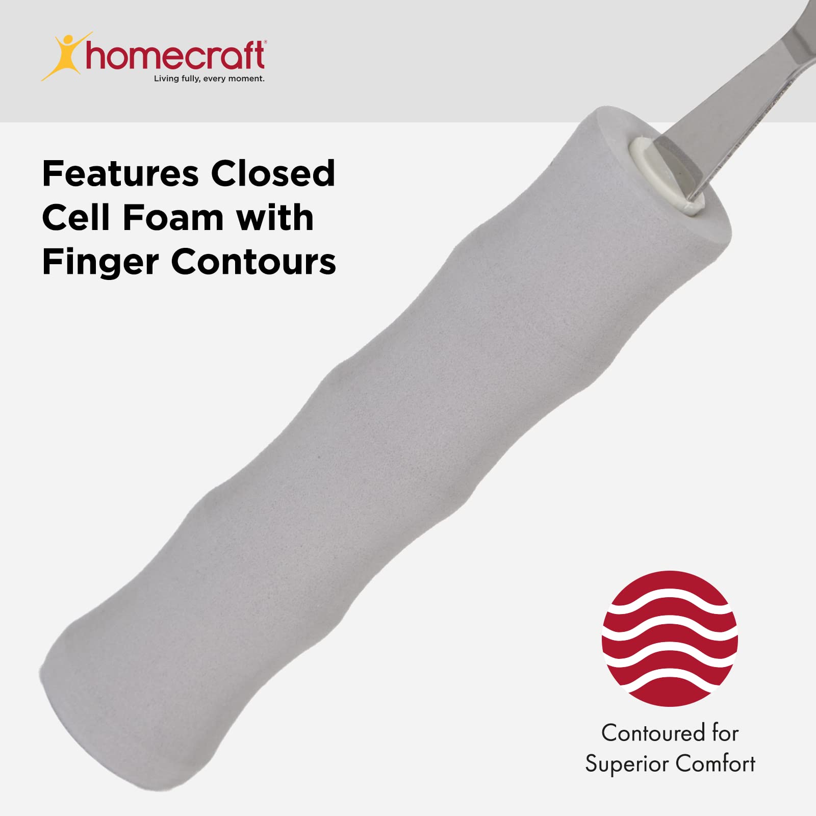 Homecraft - AA5550 - Couteau avec Manche en Mousse
