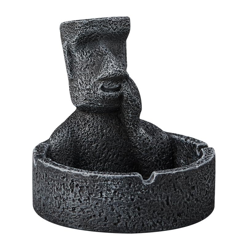 Easter Island Head Statue,A Cute Statue: Perfect Office Gifts Pure for Men and Home Decor Gifts for Man.