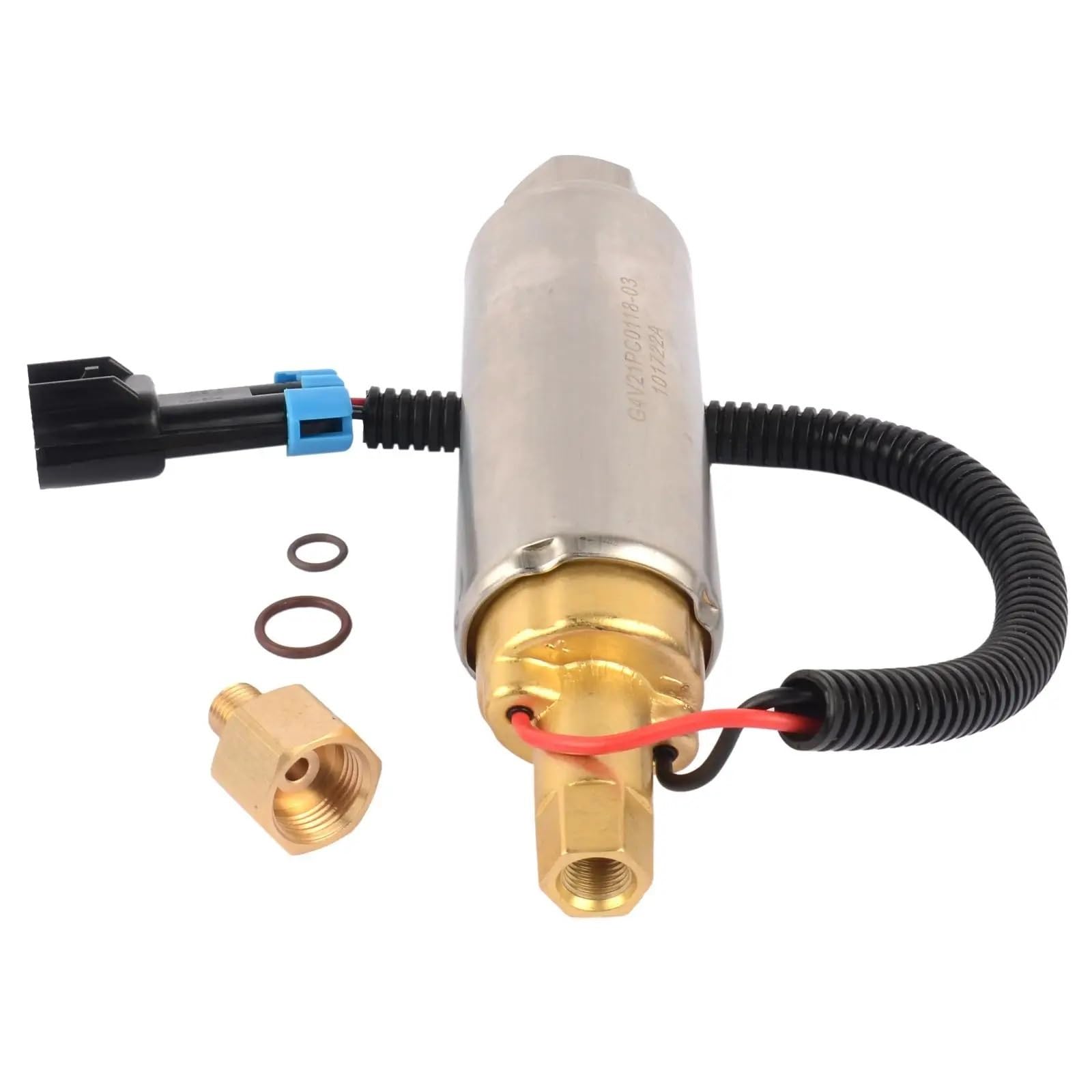 AP03 Compatible con Mercury Mercruiser Boat 4.3 5.0 .7 Bomba de combustible eléctrica baja presión 861155A3 V6 V8 Bomba combustible eléctrica