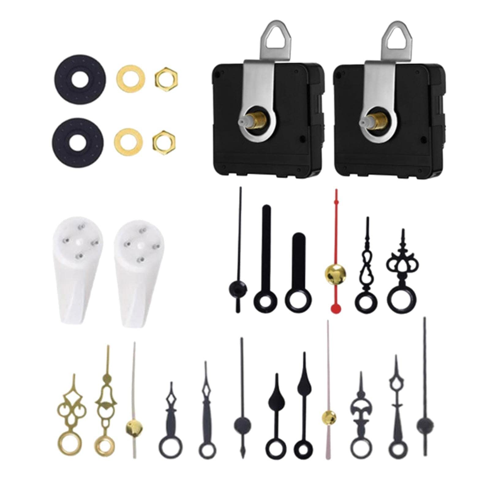 LOOM TREE® Quartz Clock Movement Mechanism Repair Tool Replacement with 6 Set of Hands | Home Decor | Other Home Decor-image-9