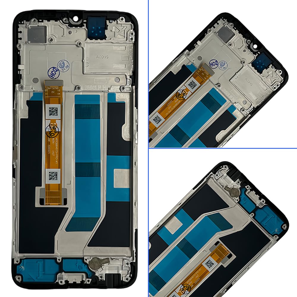 Schermo LCD Display Digitalizzatore Touch Screen Ricambio Compatibile con Oppo A78 5G Original con Marco Schermo Completo con Strumenti