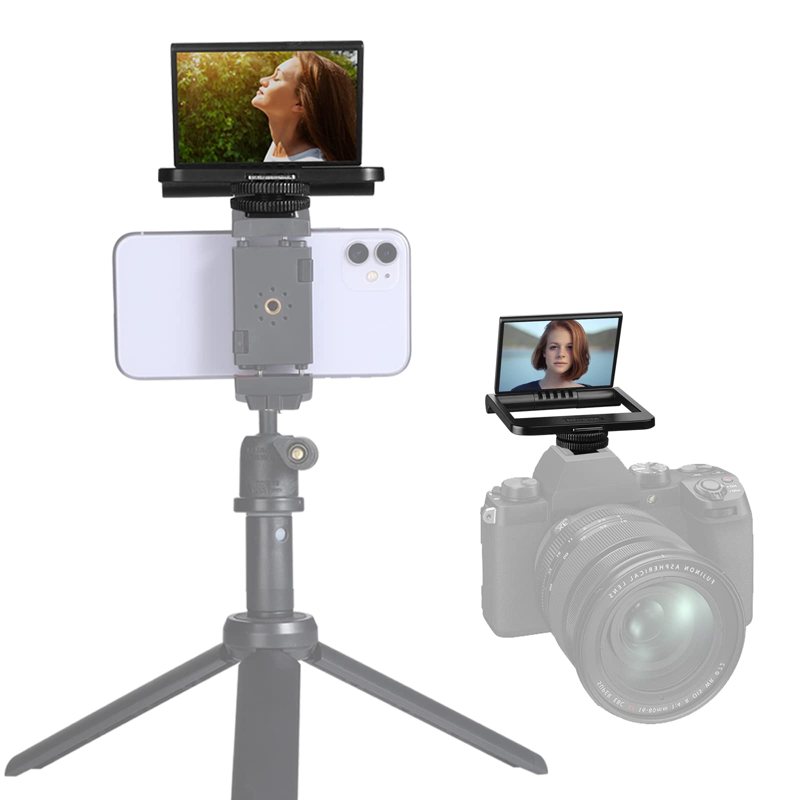 Amazon | UNSTINCER 自撮り ミラーコールドシューマウント付き