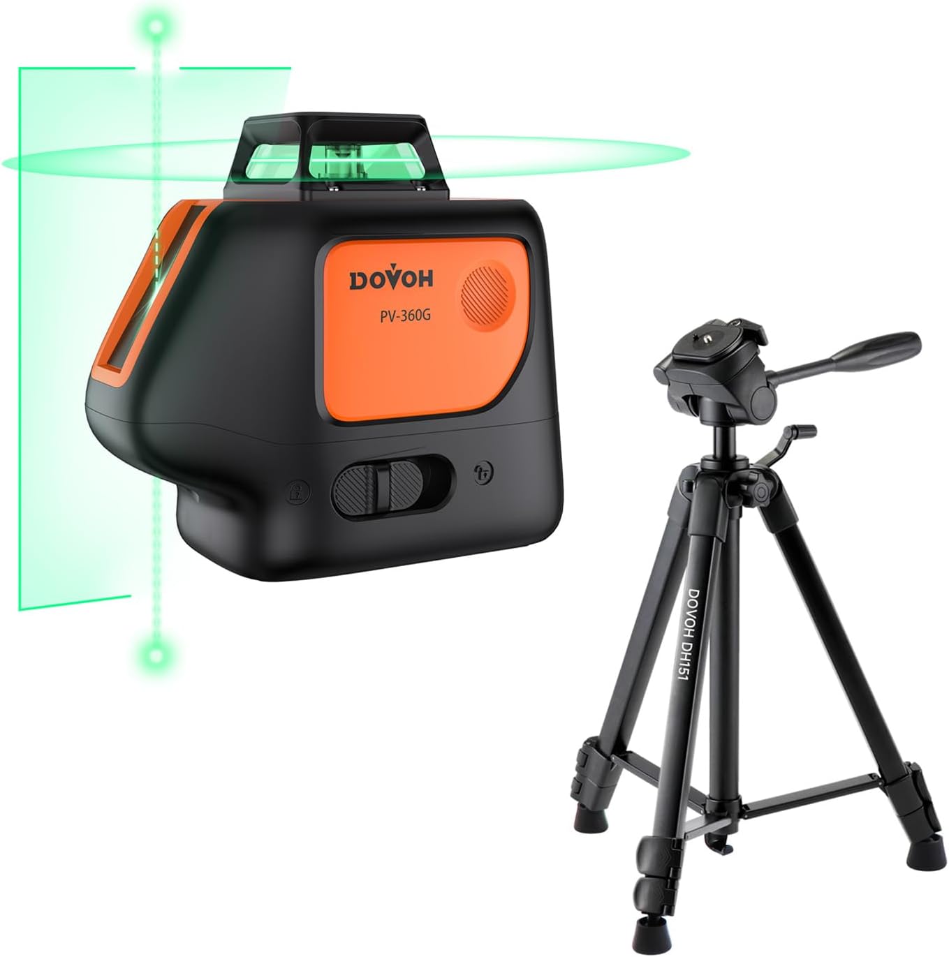 Plumb Dot Laser Level with Tripod, Point Laser Level for Home Use, Class Ⅱ