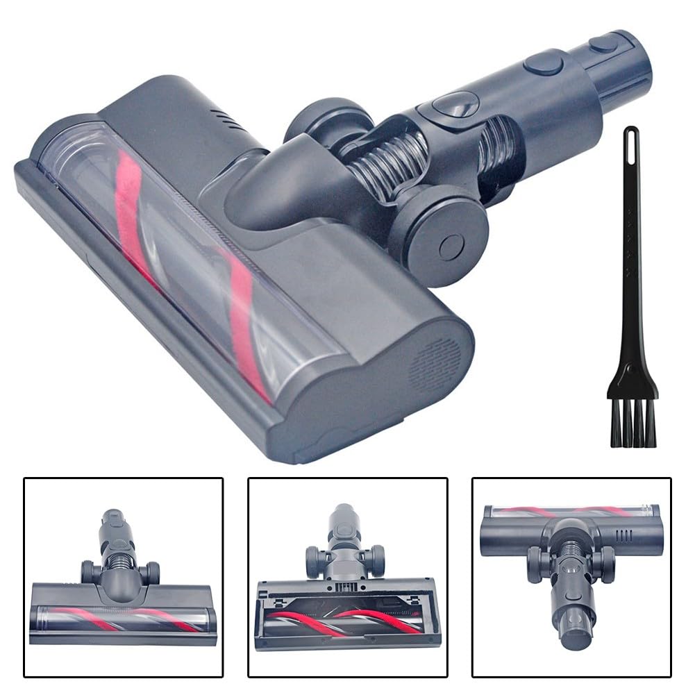 Cepillo para suelos Dreame R10 R20 R30 T10 T20 T30 S10 Z10 Z10 Z20 V16S V12S V11 Cepillo de suelo para esquinas y suelos duros, color negro