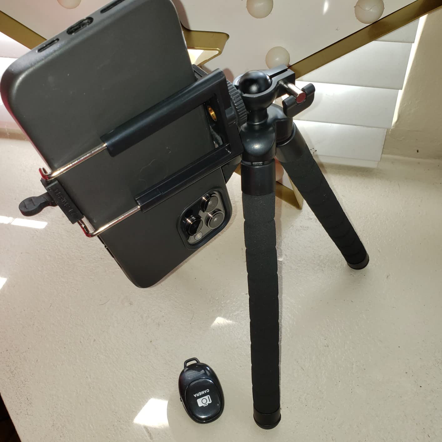 Support trépied universel réglable pour appareil photo iphone téléphone