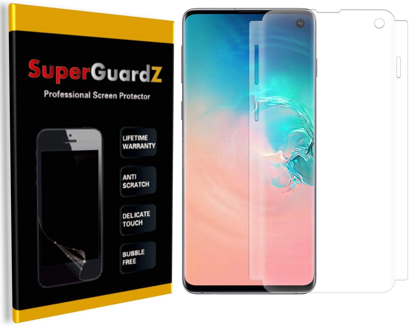 SuperGuardZ [3Pack] For Samsung Galaxy S10 Screen