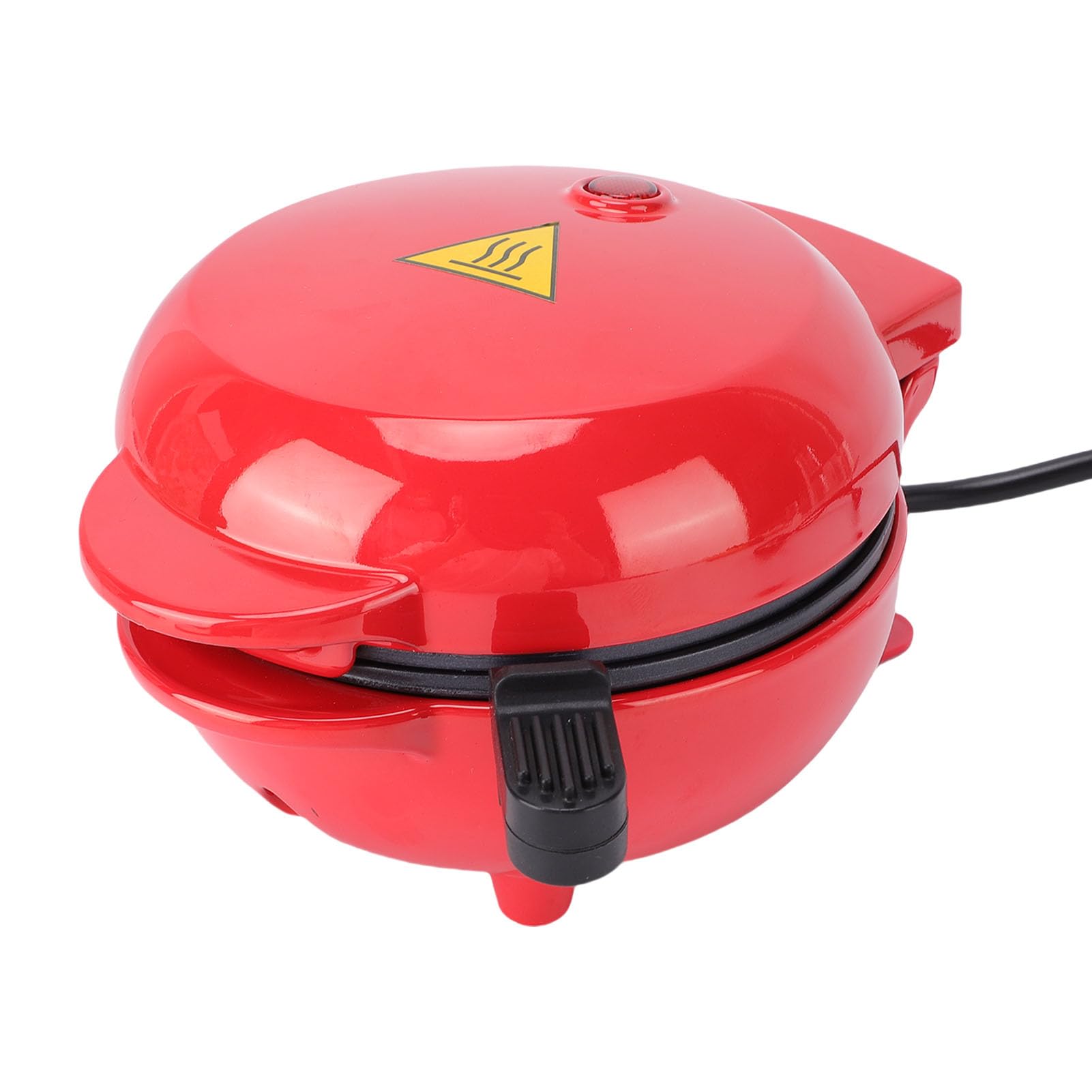 Macchina per Pancake, Macchina per Waffle con Rivestimento Antiaderente Riscaldante su Entrambi i Lati con Indicatore Luminoso Snack la Colazione, Dessert (Spina europea 220 V)